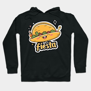 Tacos cinco de mayo let's fiesta Hoodie